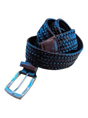 Torino Leather Co. Woven Belt Italian
